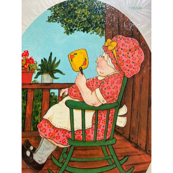 Vintage 1970s Meyercord Ardy Decal Set Grandpa Grandma Country Decor Homey Farm - Picture 6 of 9